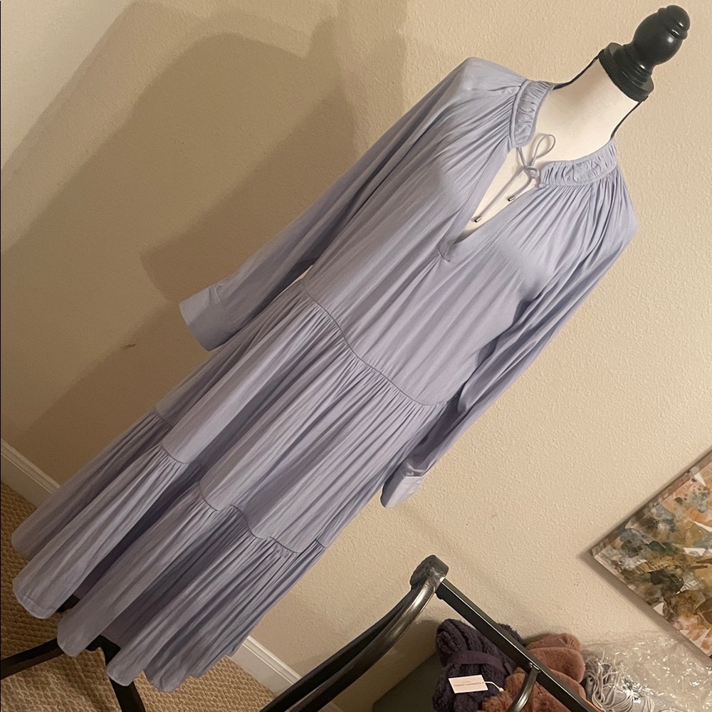 Brochu Walker Ice blue Dress. NEW with tags. Medium can fit a large